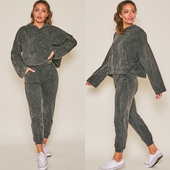 Peach Love California Pants - ✨ON SALE✨*LAST 1* Legend Acid Wash Jogger Set